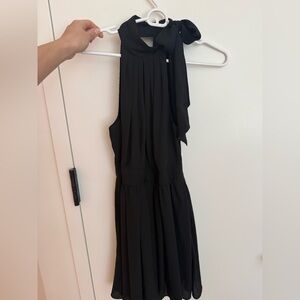 Express Black Halter Sundress Cocktail